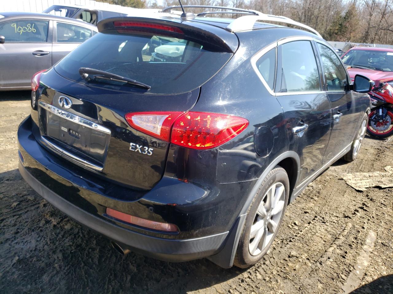 Photo 4 from auction – 2008 INFINITI EX35 BASE with VIN JNKAJ09F28M360561