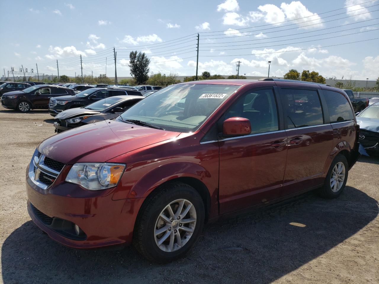 Photo 2 from auction – 2019 DODGE GRAND CARA with VIN 2C4RDGCG4KR543504