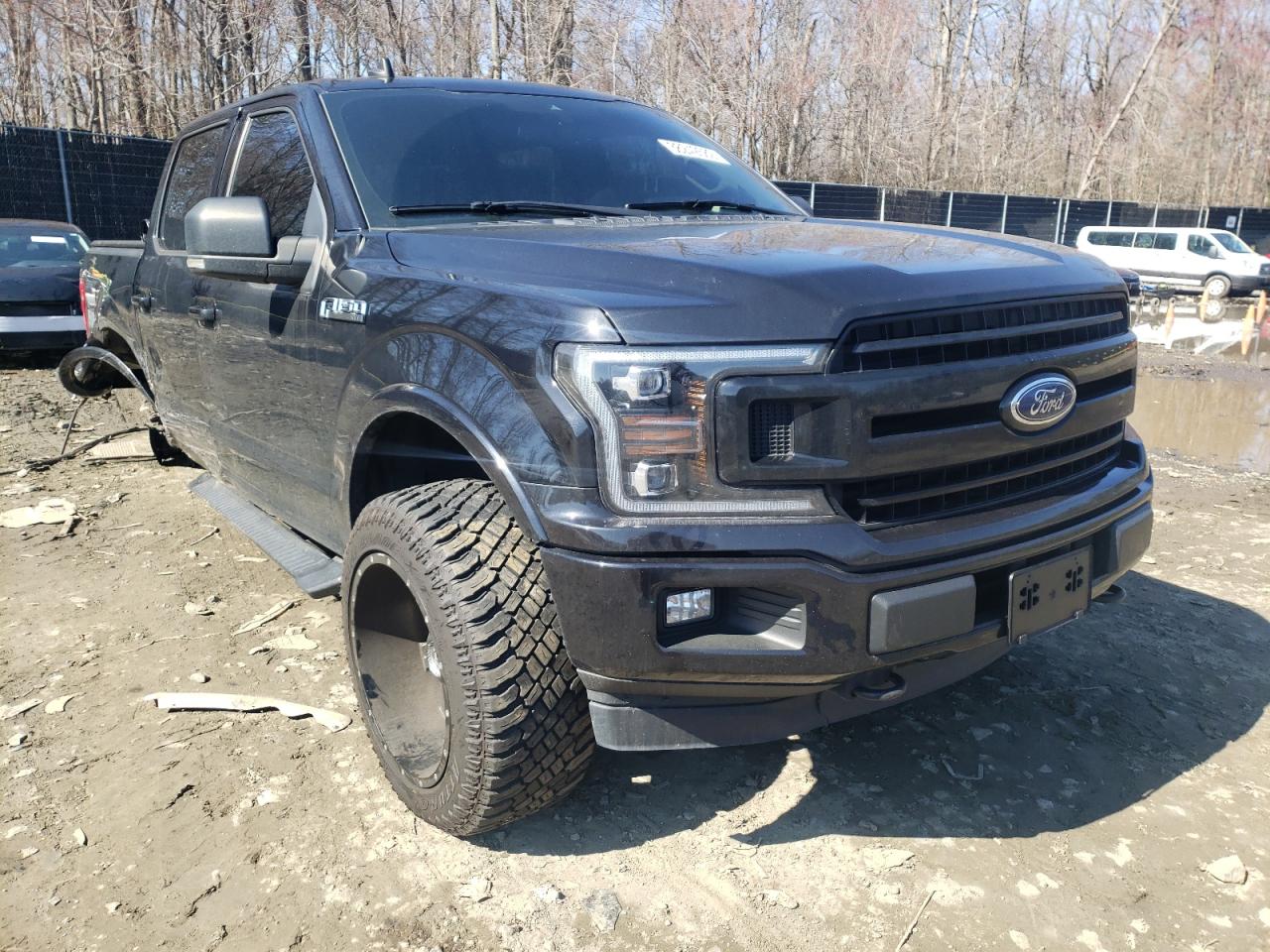 FORD F150 SUPER 2019 with VIN 1FTEW1E48KFB87655 - Photo from auction