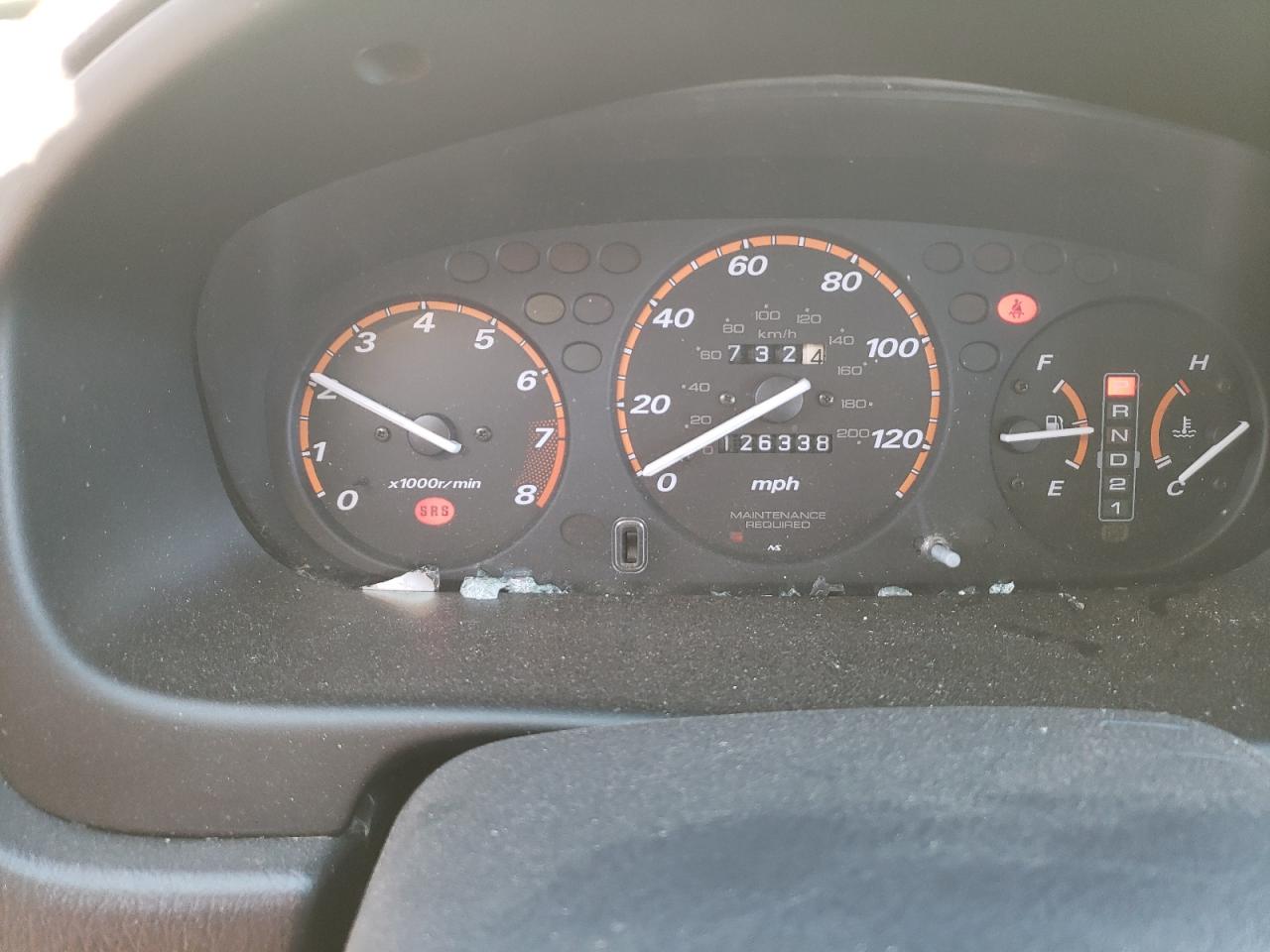 Photo 8 from auction – 2000 HONDA CR-V EX with VIN JHLRD1863YS000166