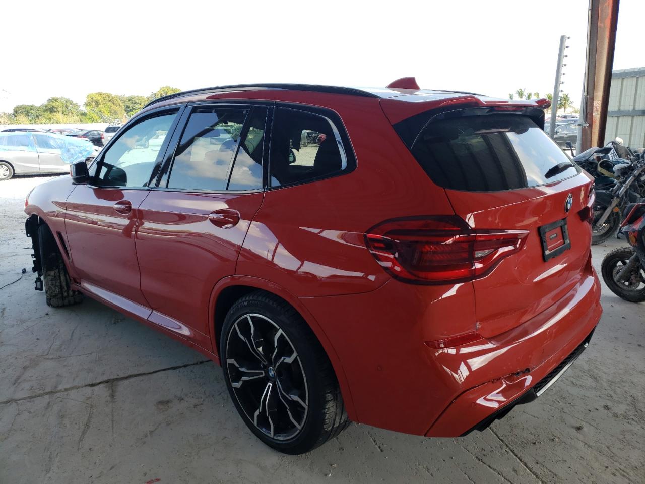 Photo 3 from auction – 2020 BMW X3 M COMPE with VIN 5YMTS0C07LLT10255
