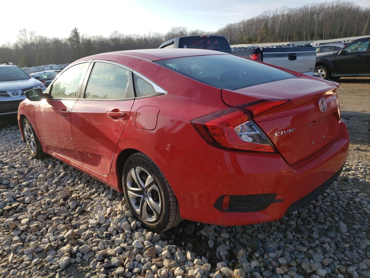 Photo 3 from auction – 2017 HONDA CIVIC LX with VIN 2HGFC2F58HH516891