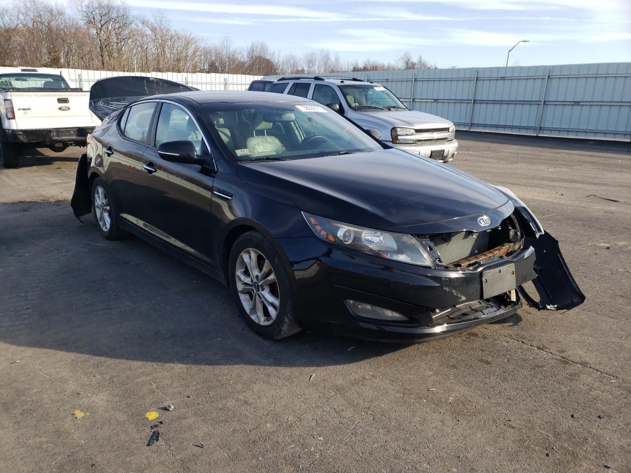 KIA OPTIMA EX 2011 with VIN KNAGN4A7XB5145262 - Photo from auction