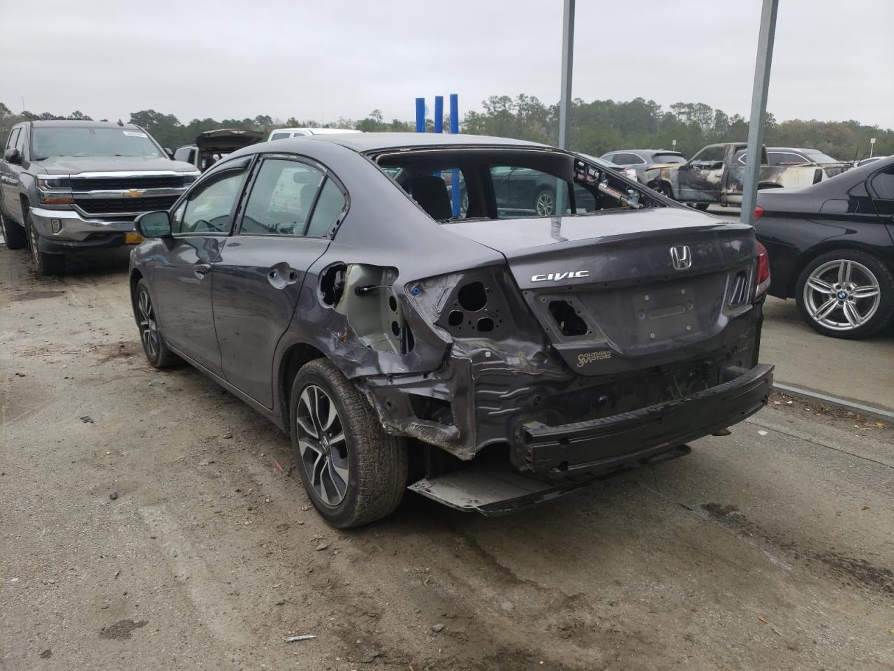 Photo 3 from auction – 2015 HONDA CIVIC EX with VIN 19XFB2F87FE110878