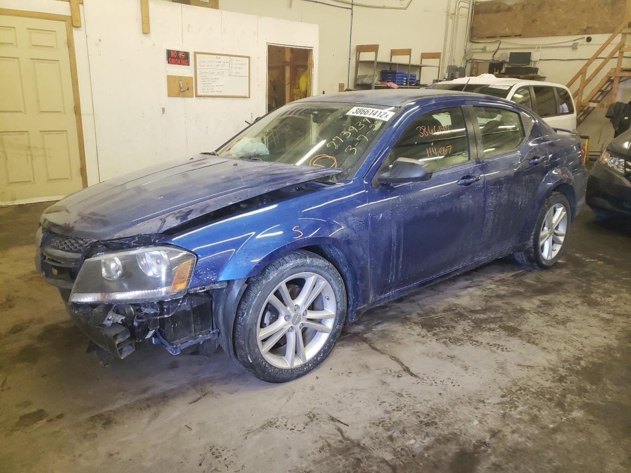 Photo 2 from auction – 2014 DODGE AVENGER SE with VIN 1C3CDZAB7EN161353