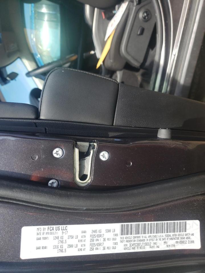 Photo 10 from auction – 2018 DODGE JOURNEY SX with VIN 3C4PDCBB7JT158312