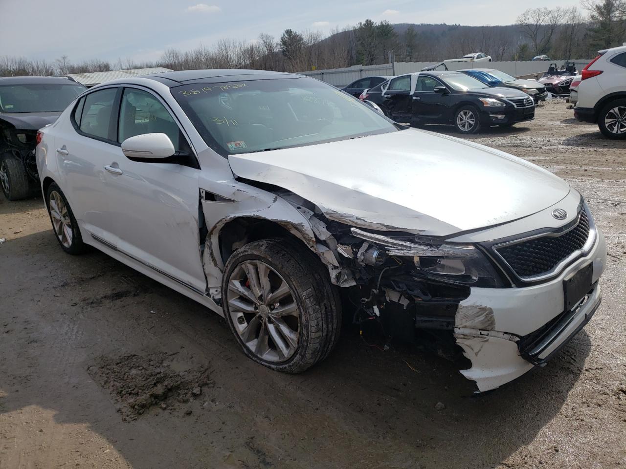 KIA OPTIMA SX 2014 with VIN 5XXGR4A6XEG277727 - Photo from auction