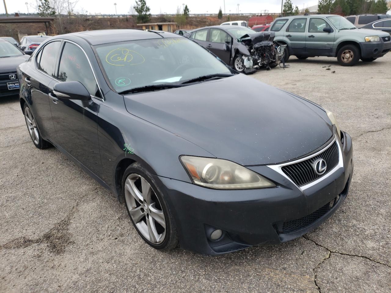 LEXUS IS 250 2011 with VIN JTHBF5C26B5144822 - Photo from auction