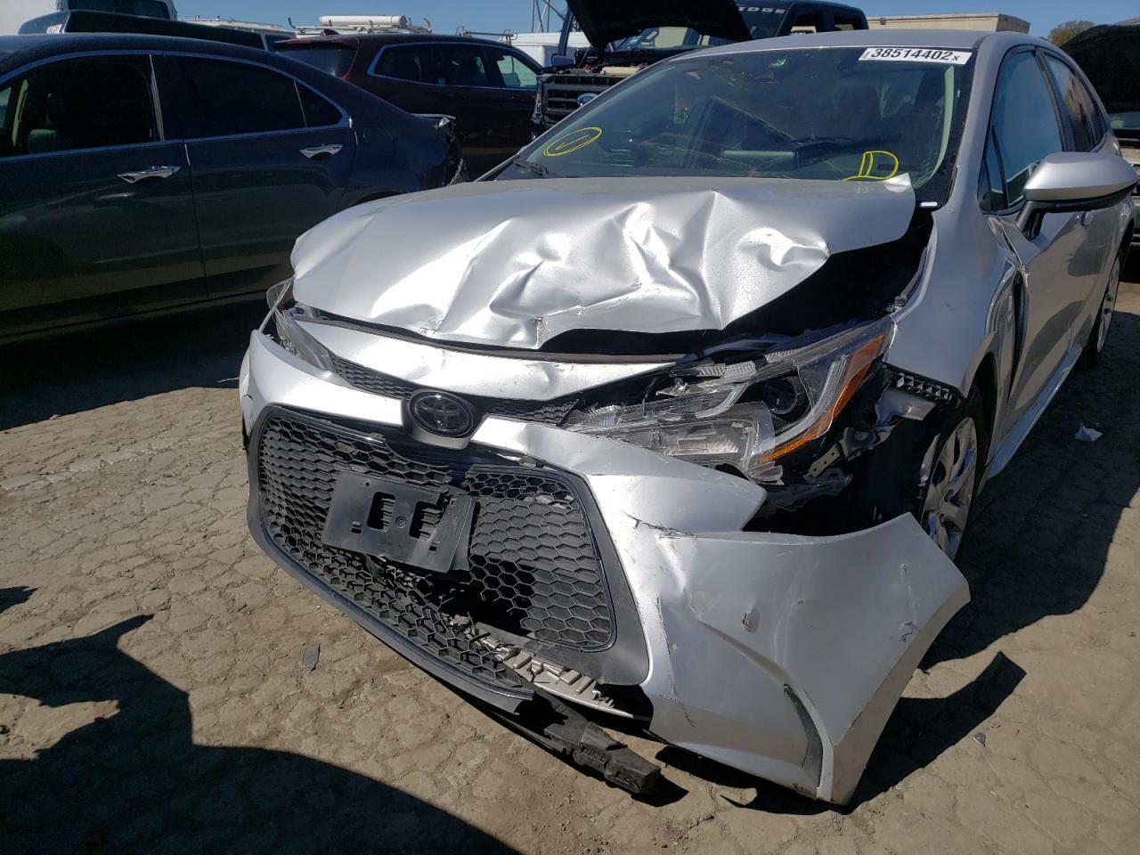 Photo 9 from auction – 2020 TOYOTA COROLLA LE with VIN 5YFEPRAE1LP110159