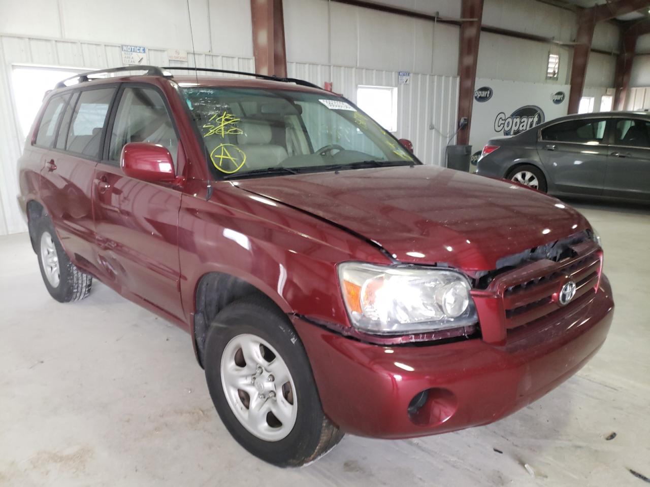 Photo 9 from auction – 2007 TOYOTA HIGHLANDER with VIN JTEGD21A470156778