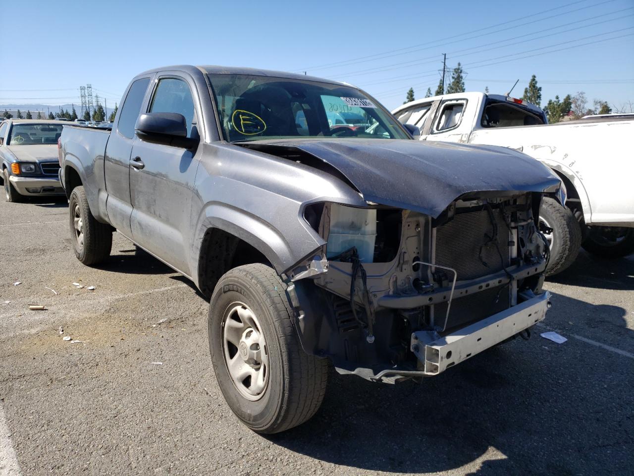 TOYOTA TACOMA ACC 2021 with VIN 3TYRX5GN4MT006408 - Photo from auction