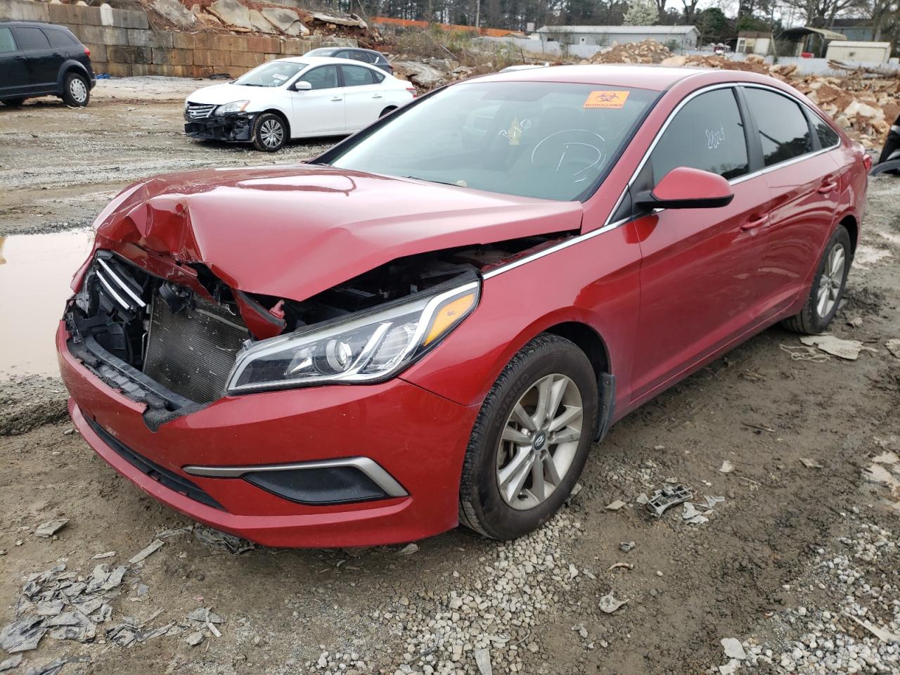 Photo 2 from auction – 2017 HYUNDAI SONATA SE with VIN 5NPE24AF1HH443959