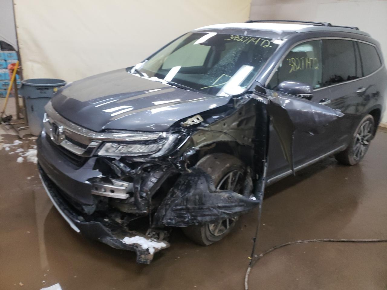 Photo 9 from auction – 2021 HONDA PILOT ELIT with VIN 5FNYF6H06MB008510