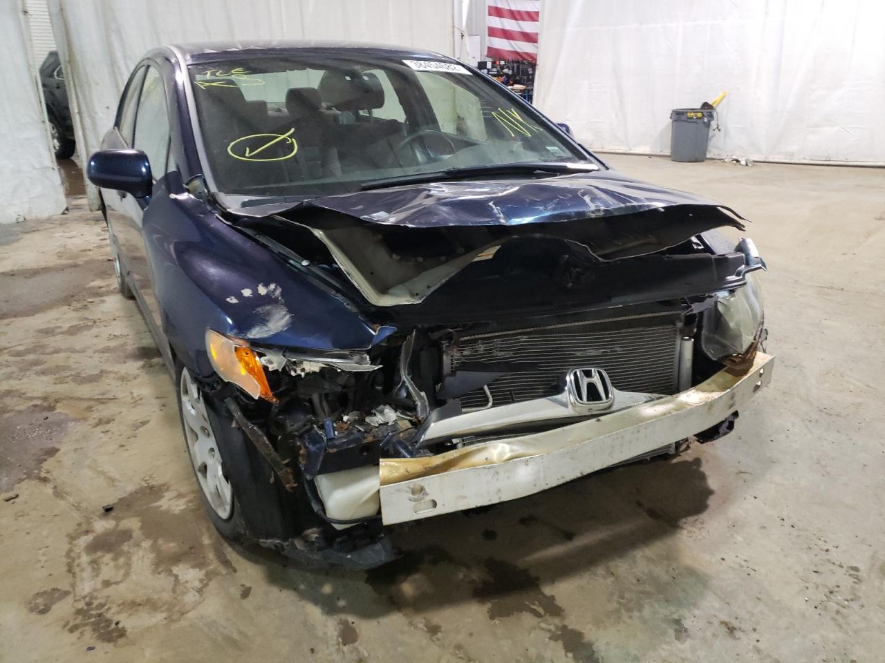 Photo 9 from auction – 2007 HONDA CIVIC LX with VIN 1HGFA16577L034219