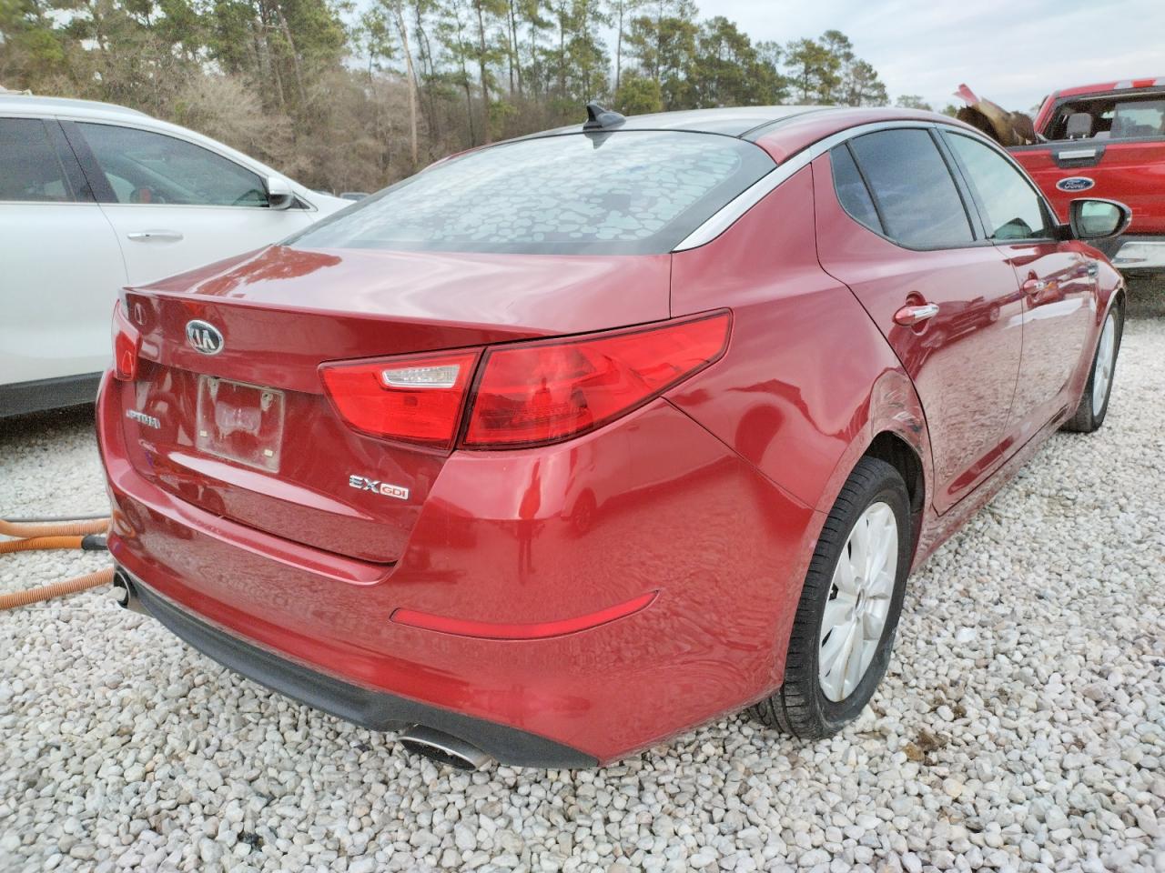Photo 4 from auction – 2014 KIA OPTIMA EX with VIN 5XXGN4A70EG289938