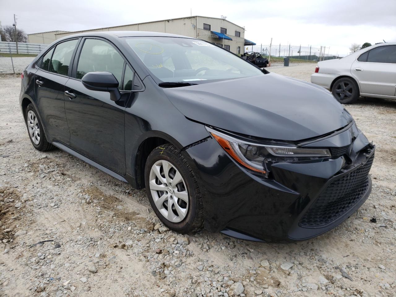 TOYOTA COROLLA LE 2021 with VIN JTDEPMAEXMJ127650 - Photo from auction