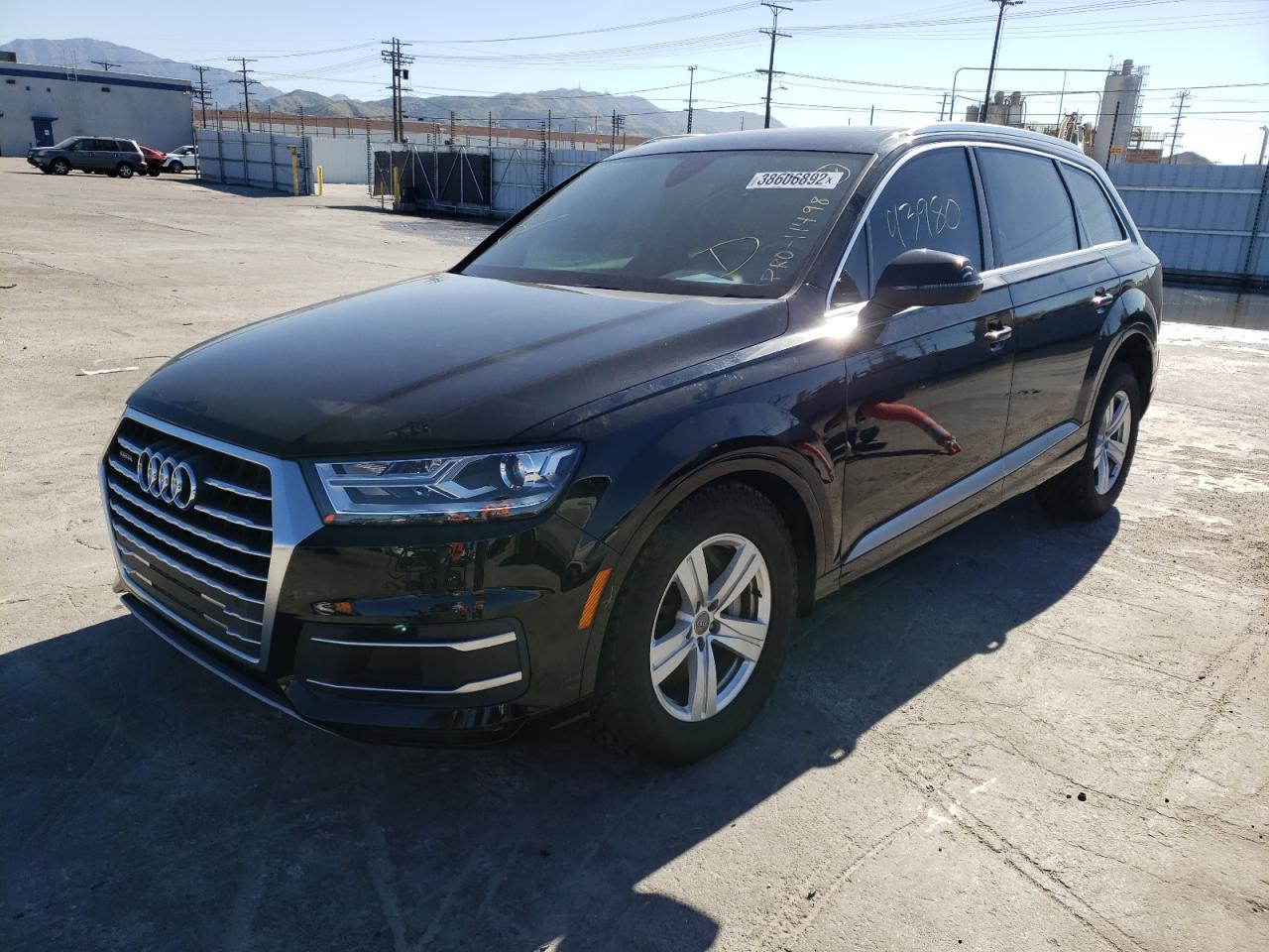 Photo 2 from auction – 2018 AUDI Q7 PREMIUM with VIN WA1AHAF79JD019738