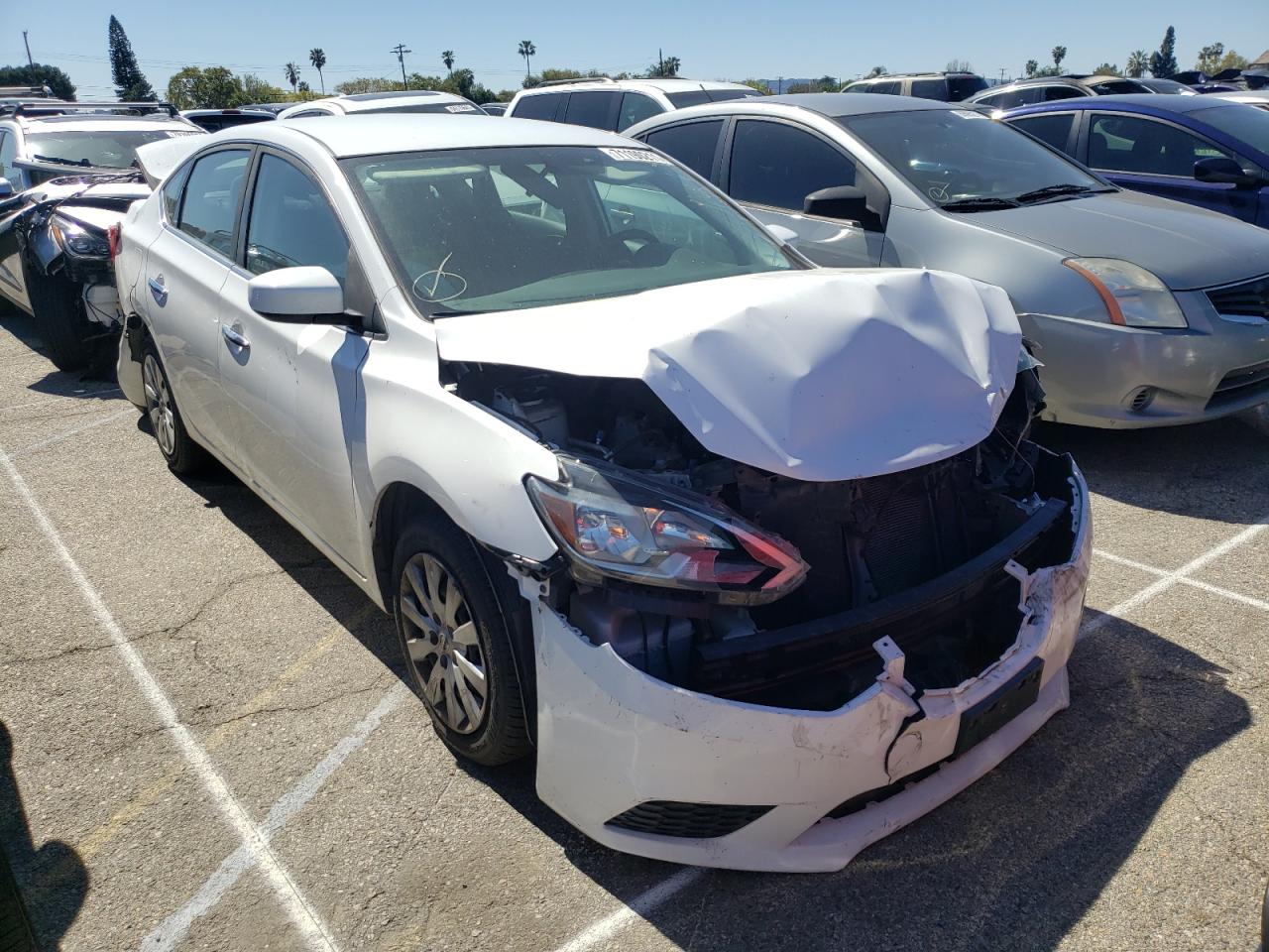 Photo 1 from auction – 2018 NISSAN SENTRA S with VIN 3N1AB7AP5JY323988