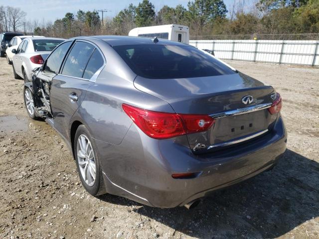 Photo 3 from auction – 2015 INFINITI Q50 BASE with VIN JN1BV7AP2FM347803