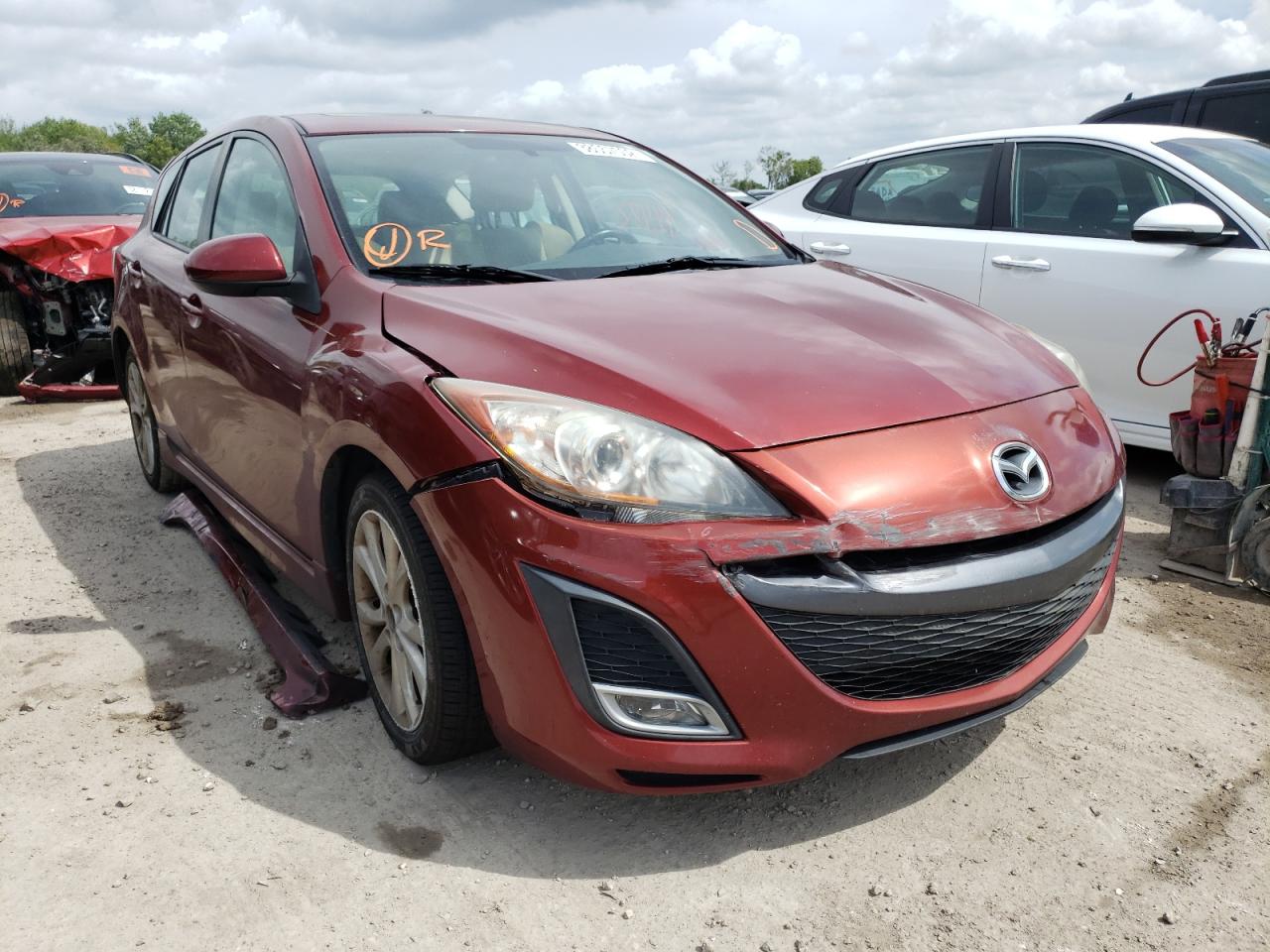 MAZDA 3 S 2011 with VIN JM1BL1K57B1360460 - Photo from auction