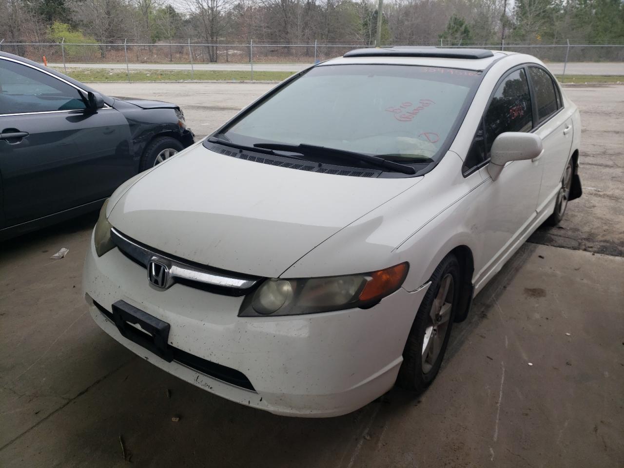 Photo 2 from auction – 2007 HONDA CIVIC EX with VIN 1HGFA16837L103059