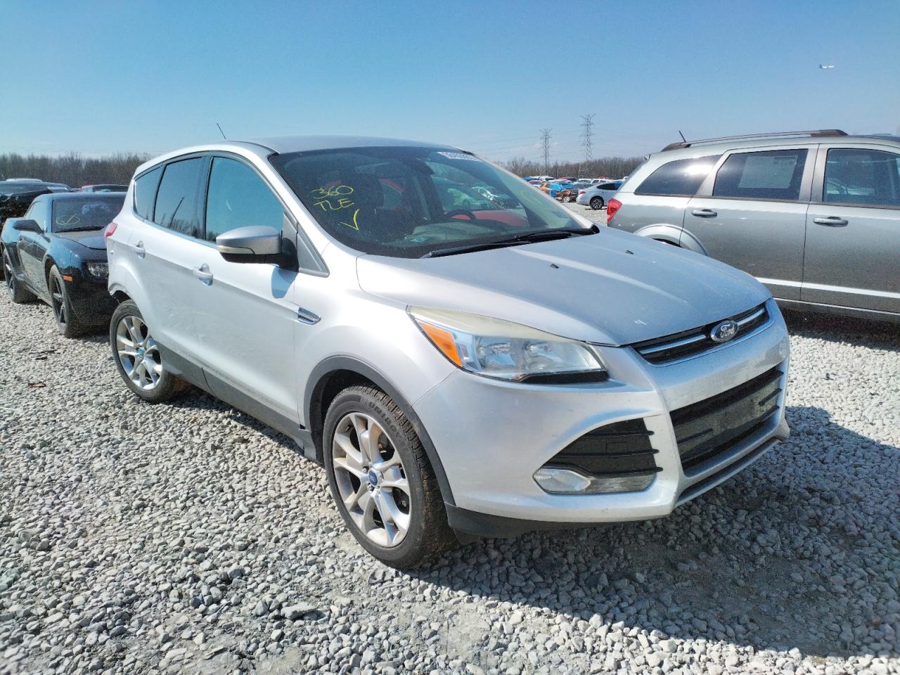 FORD ESCAPE SEL 2013 with VIN 1FMCU9H93DUC87160 - Photo from auction