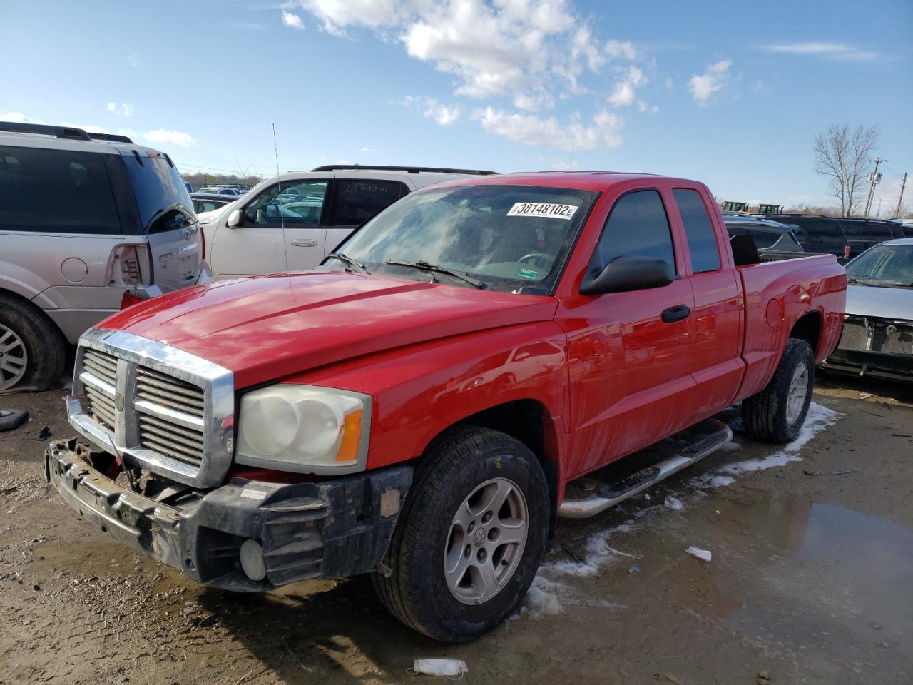 Photo 2 from auction – 2005 DODGE DAKOTA SLT with VIN 1D7HE42K55S210301
