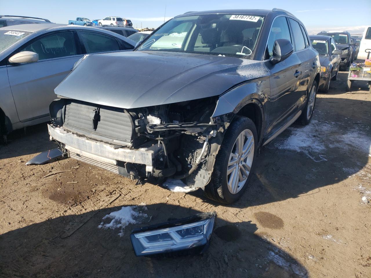 Photo 2 from auction – 2018 AUDI Q5 PREMIUM with VIN WA1BNAFY8J2238773