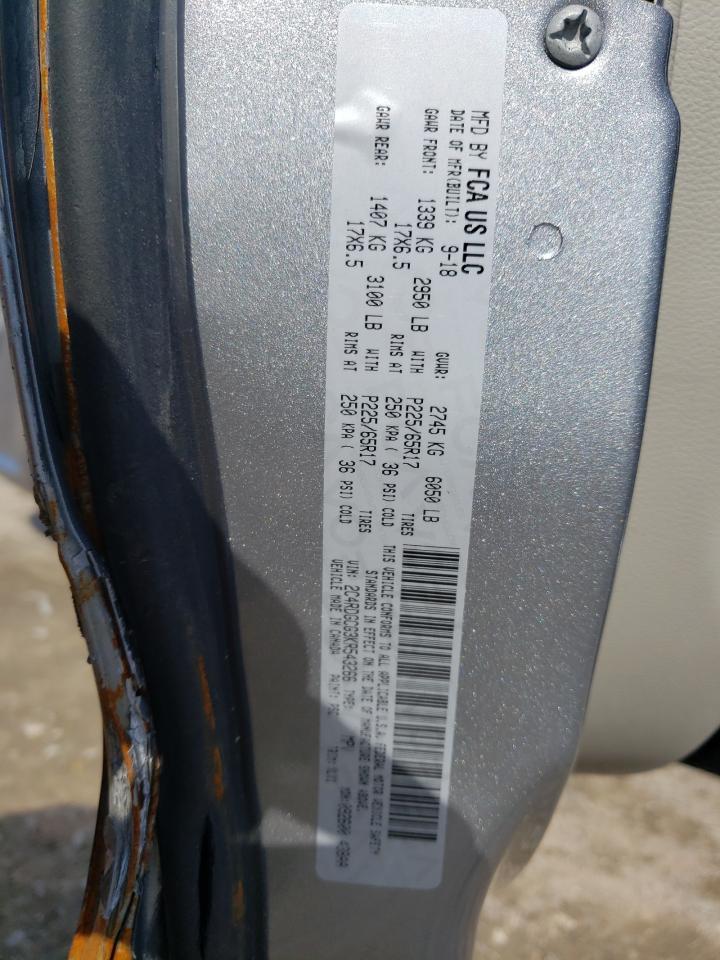 Photo 10 from auction – 2019 DODGE GRAND CARA with VIN 2C4RDGCG3KR543266