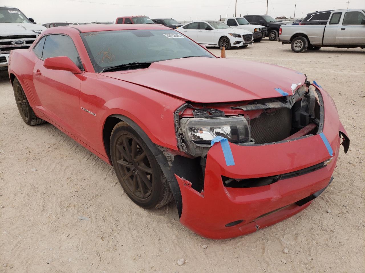 Photo 1 from auction – 2015 CHEVROLET CAMARO LT with VIN 2G1FD1E36F9110839