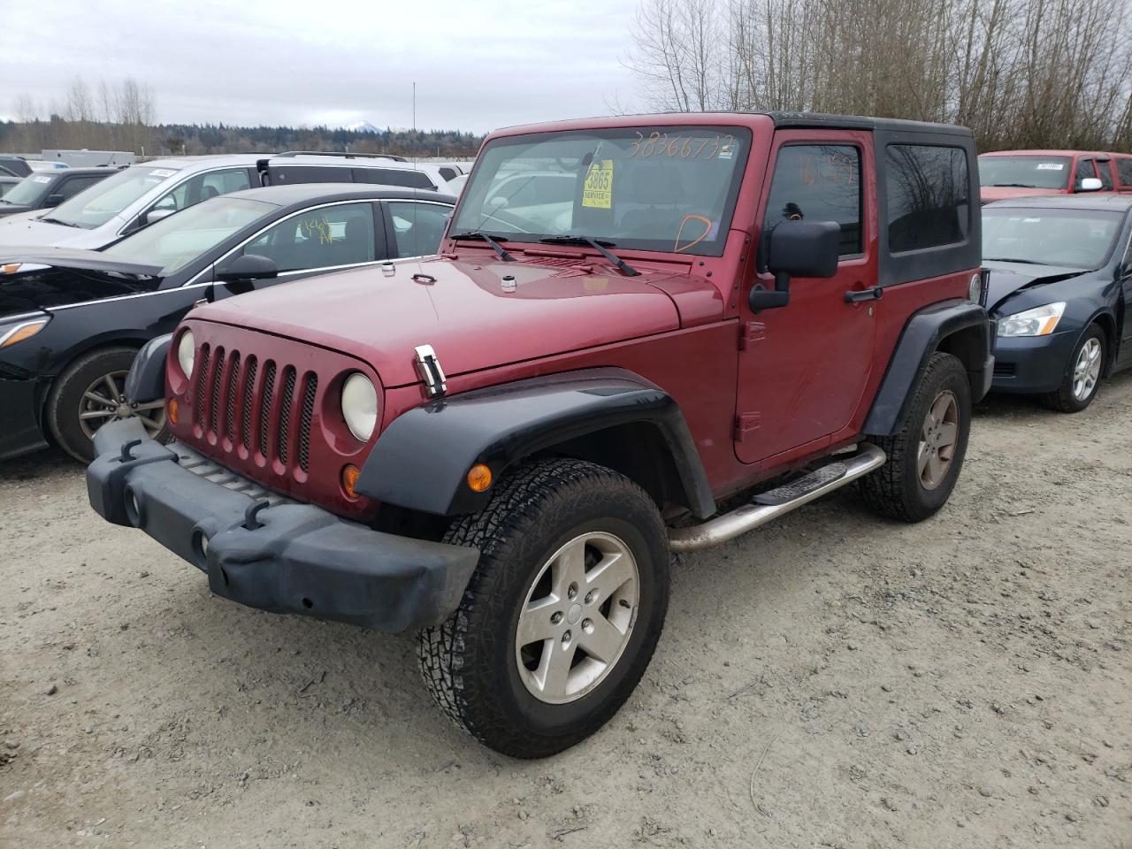 Photo 2 from auction – 2008 JEEP WRANGLER X with VIN 1J4FA24118L589912