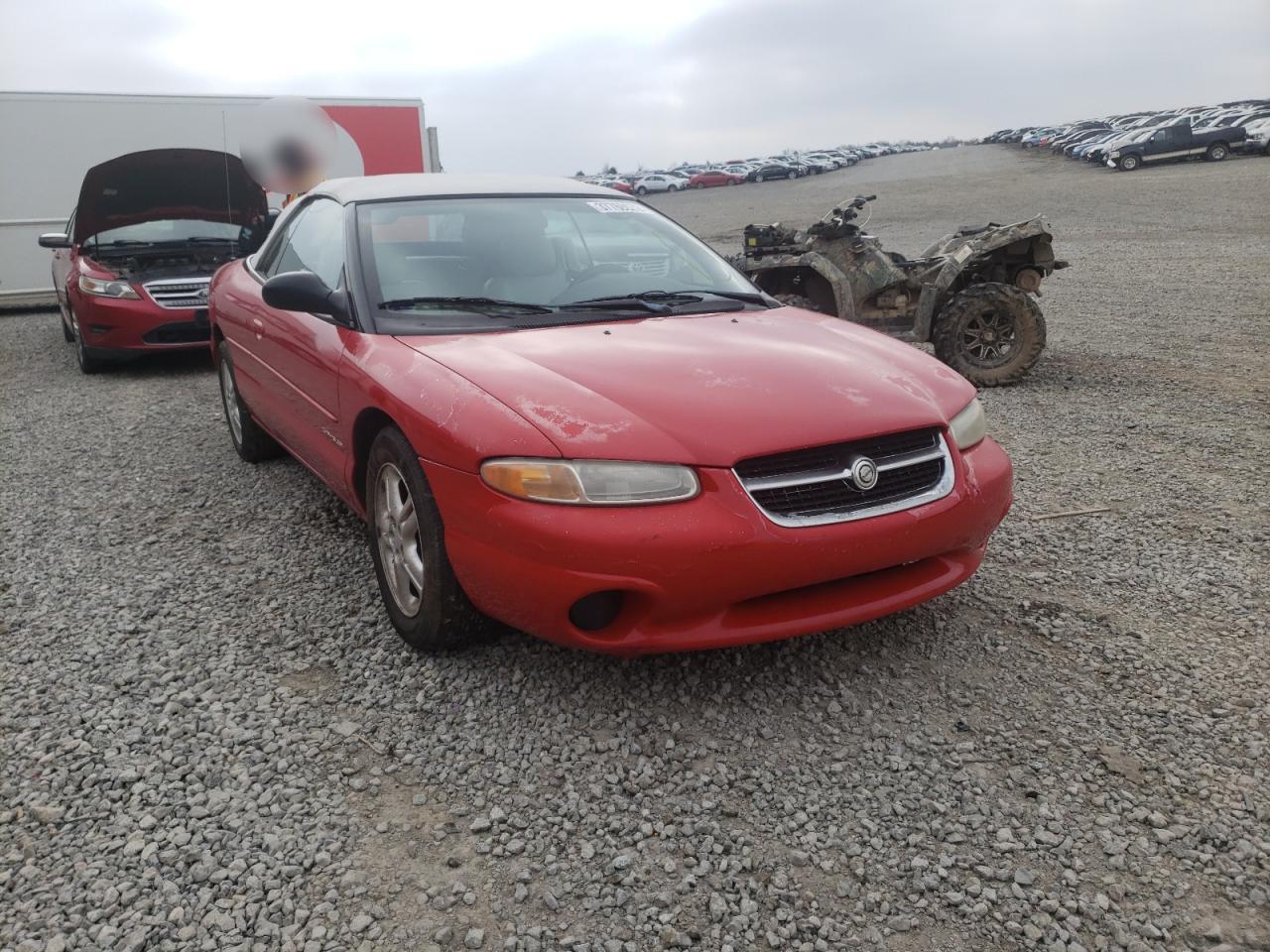 CHRYSLER SEBRING 1997 with VIN 3C3EL45H5VT600367 - Photo from auction