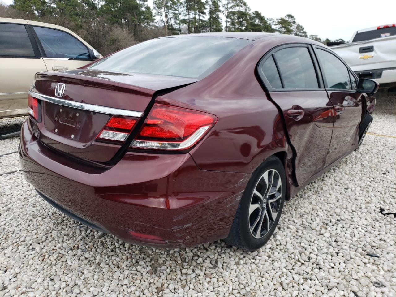 Photo 4 from auction – 2015 HONDA CIVIC EX with VIN 19XFB2F88FE043871
