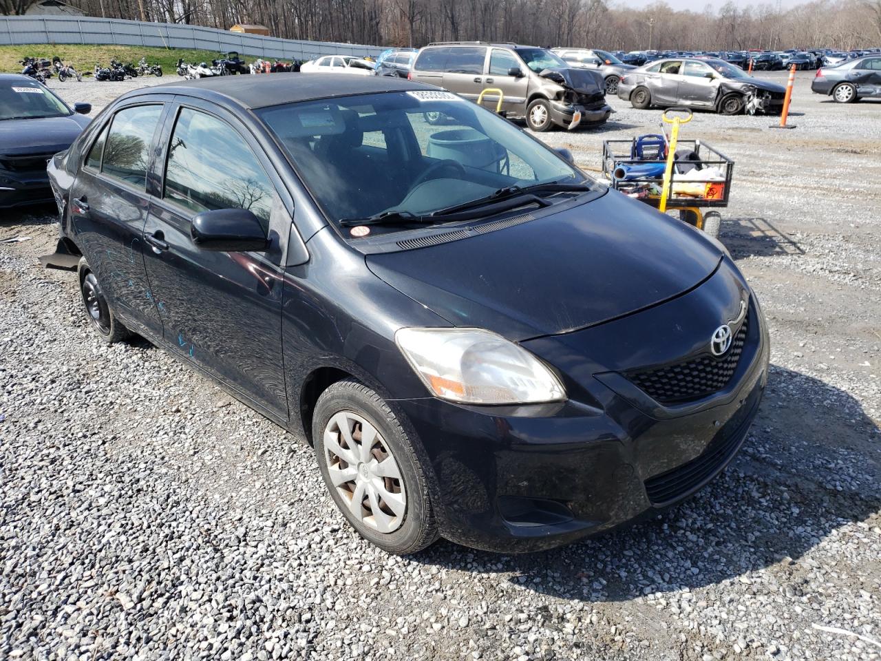 TOYOTA YARIS 2012 with VIN JTDBT4K39C1420255 - Photo from auction