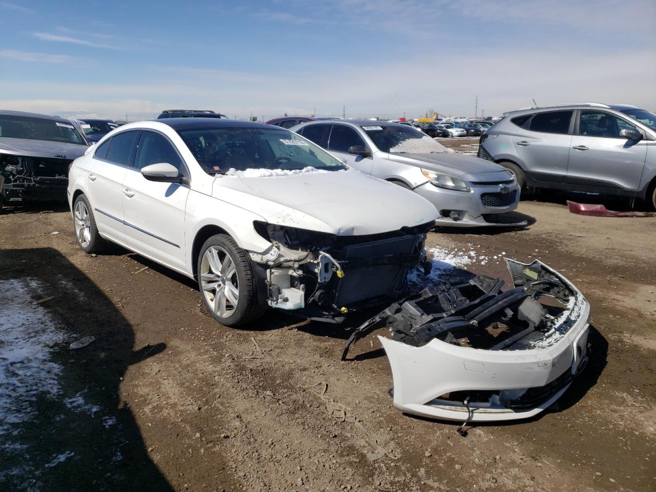 VOLKSWAGEN CC VR6 4MO 2014 with VIN WVWGU7AN9EE535683 - Photo from auction