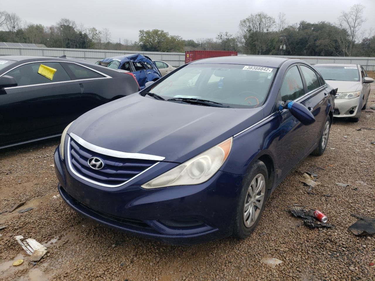 Photo 2 from auction – 2011 HYUNDAI SONATA GLS with VIN 5NPEB4AC3BH185005