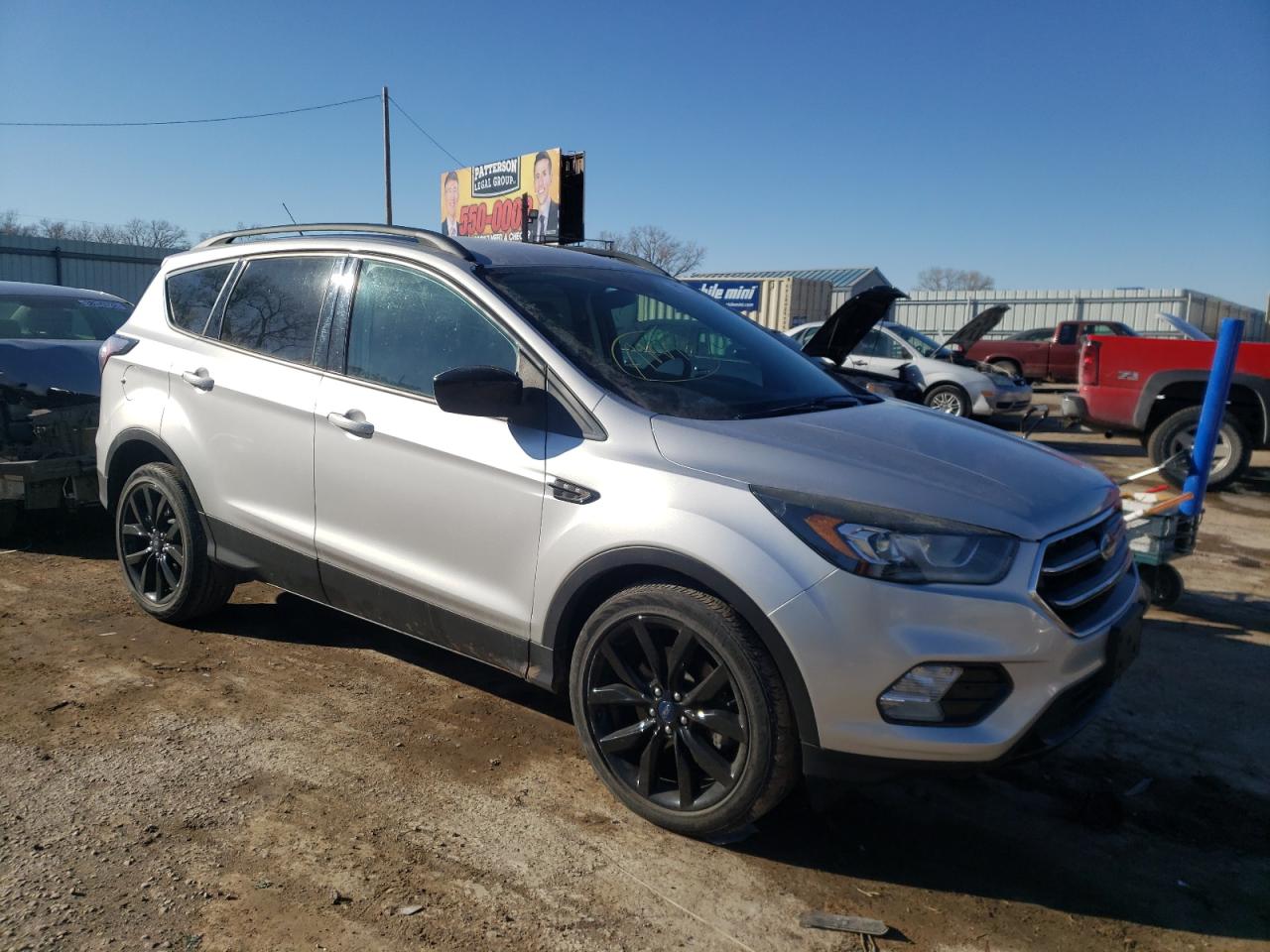 FORD ESCAPE SE 2017 with VIN 1FMCU9GD7HUC66310 - Photo from auction
