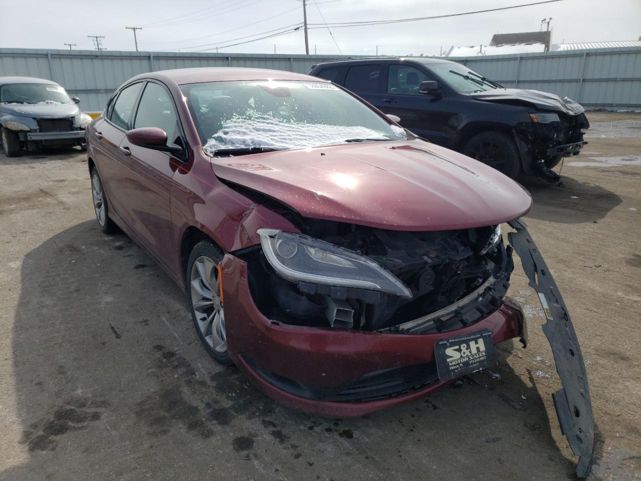 CHRYSLER 200 S 2015 with VIN 1C3CCCDG5FN523205 - Photo from auction
