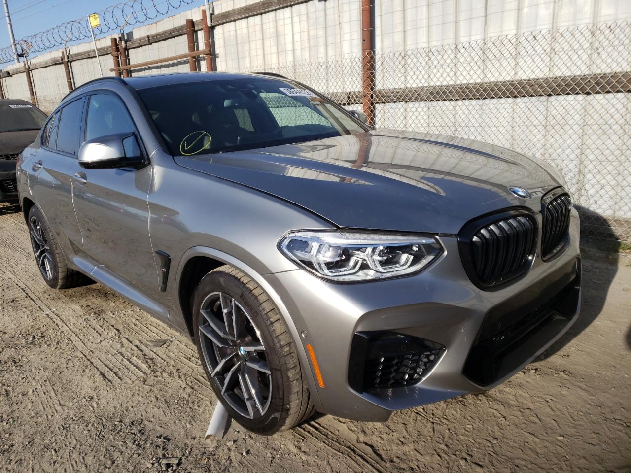 BMW X4 M COMPE 2021 with VIN 5YMUJ0C07M9F33775 - Photo from auction
