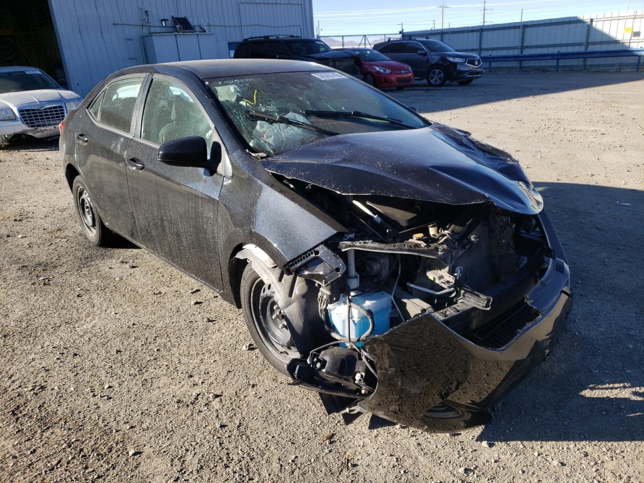 TOYOTA COROLLA L 2017 with VIN 5YFBURHE3HP644272 - Photo from auction