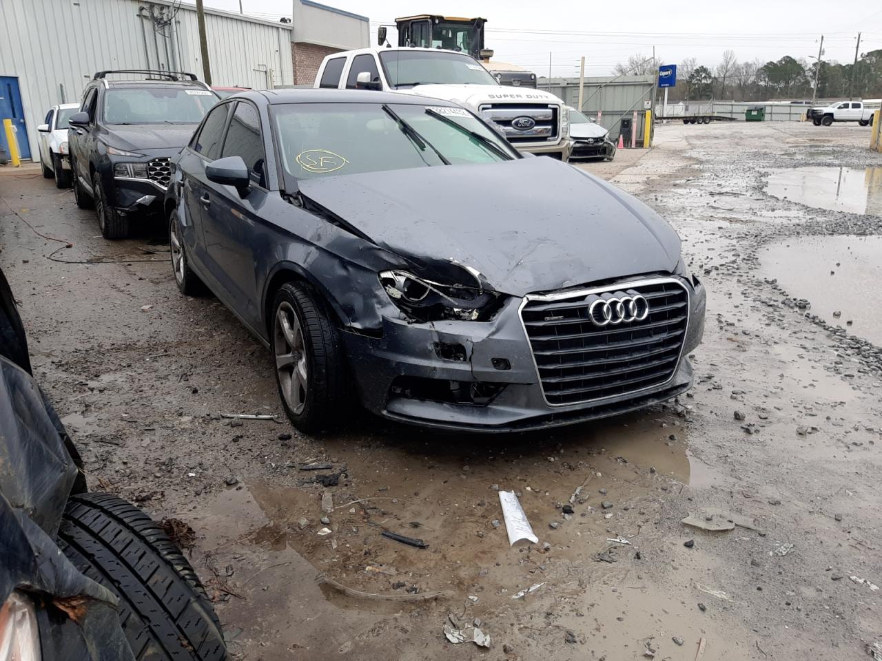 AUDI S3 PREMIUM 2015 with VIN WAUBFGFF3F1002854 - Photo from auction