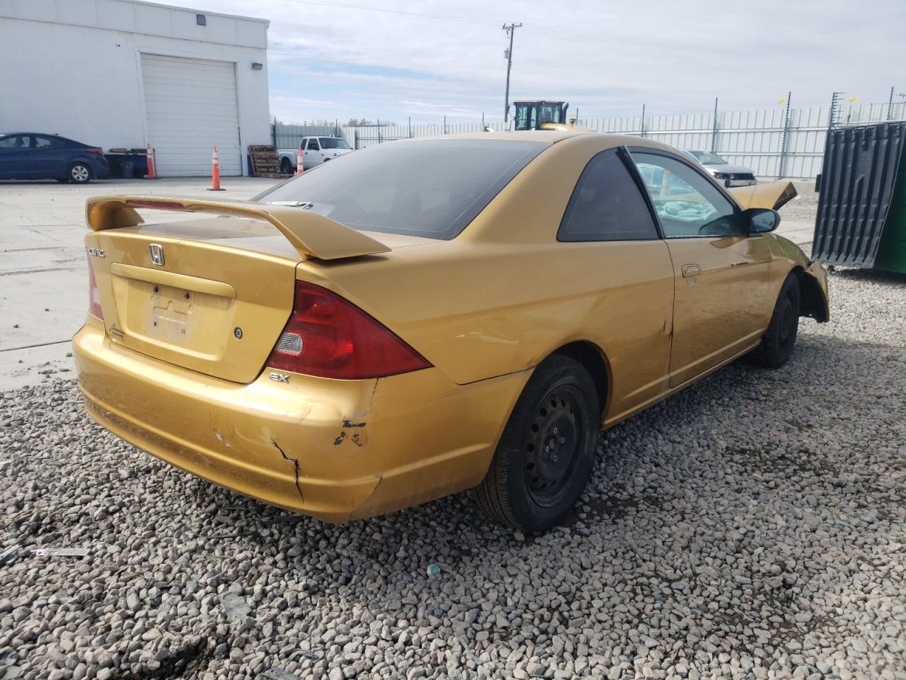 Photo 4 from auction – 2001 HONDA CIVIC SI with VIN 1HGEM21981L010635