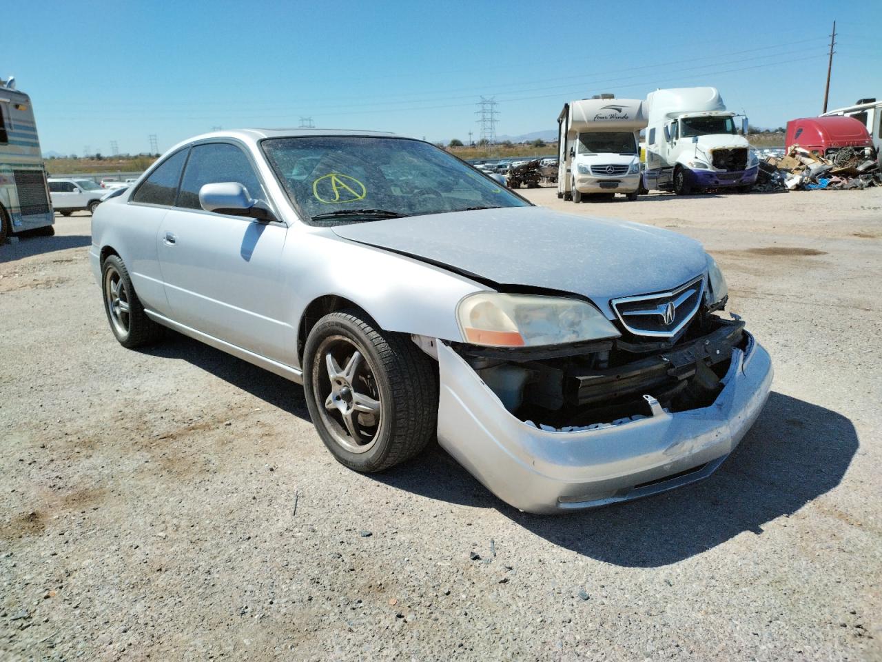 Photo 1 from auction – 2001 ACURA 3.2CL TYPE with VIN 19UYA42611A018223