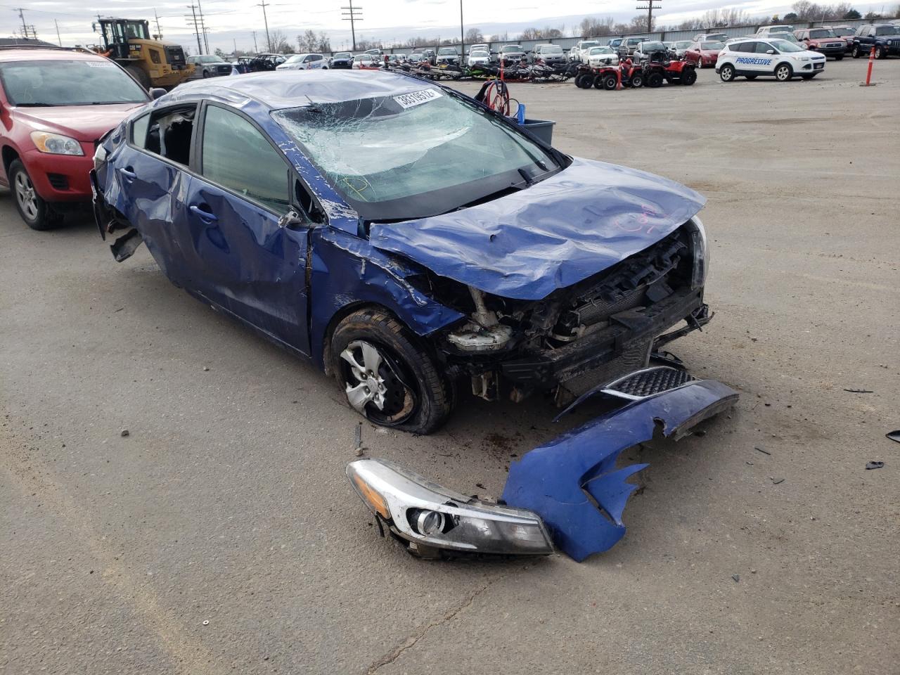 Photo 1 from auction – 2018 KIA FORTE LX with VIN 3KPFK4A70JE270118