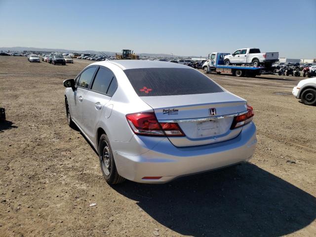 Photo 3 from auction – 2014 HONDA CIVIC LX with VIN 19XFB2F52EE014158