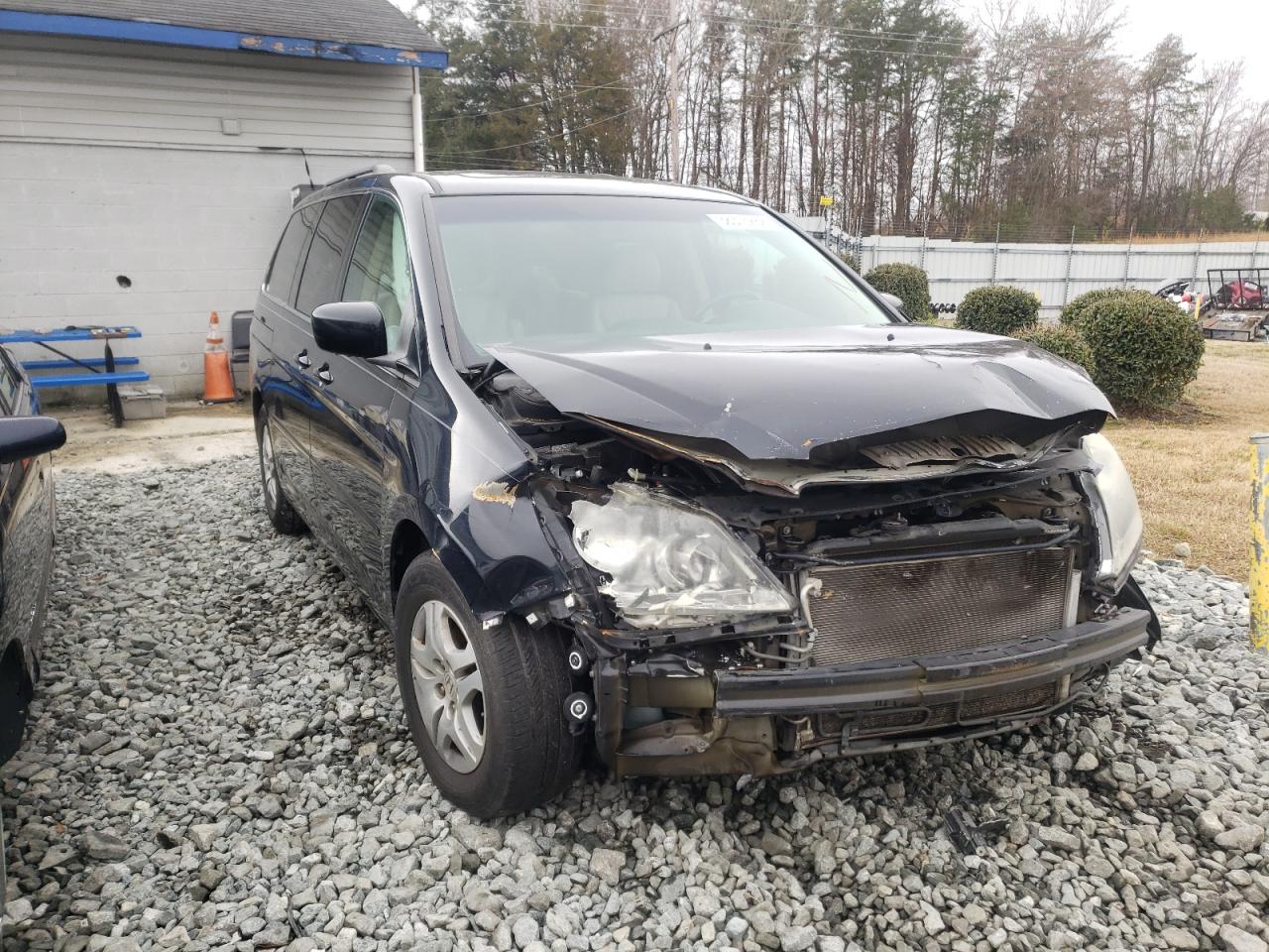 HONDA ODYSSEY EX 2007 with VIN 5FNRL38707B088612 - Photo from auction