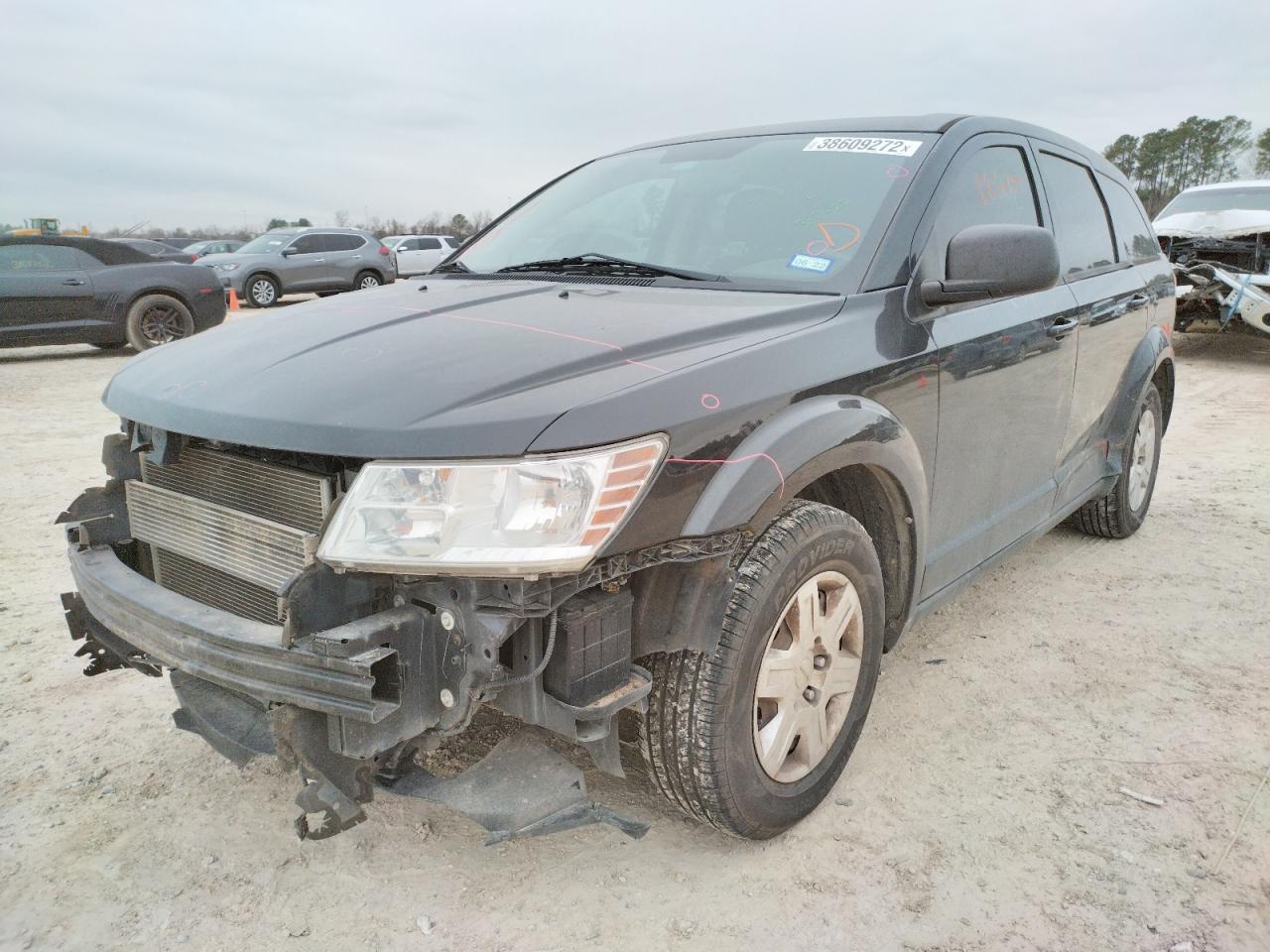Photo 2 from auction – 2012 DODGE JOURNEY SE with VIN 3C4PDCAB8CT300090
