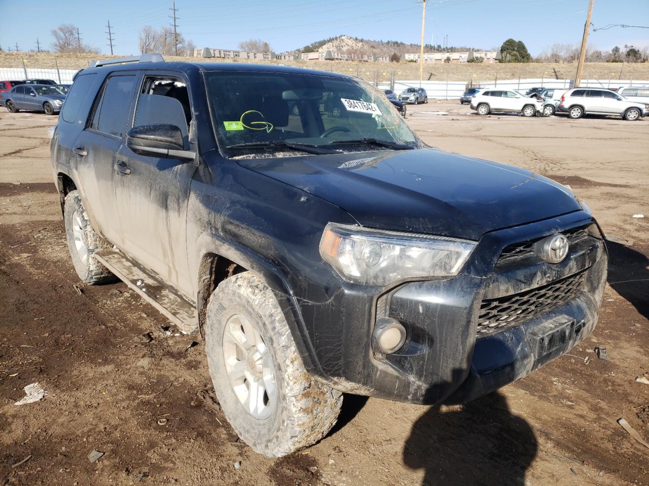 TOYOTA 4RUNNER SR 2016 with VIN JTEBU5JR1G5348406 - Photo from auction