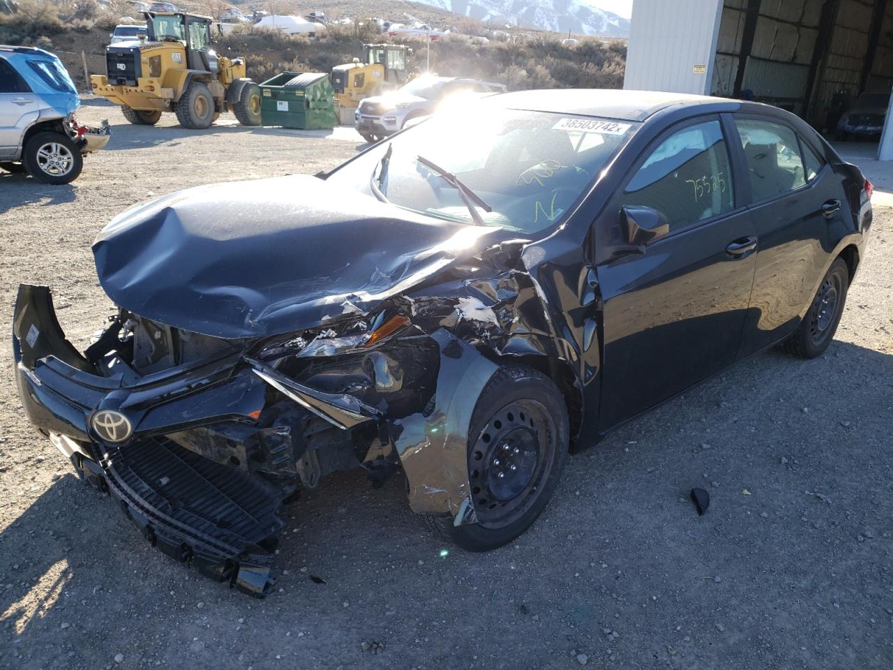 Photo 2 from auction – 2017 TOYOTA COROLLA L with VIN 5YFBURHE3HP644272