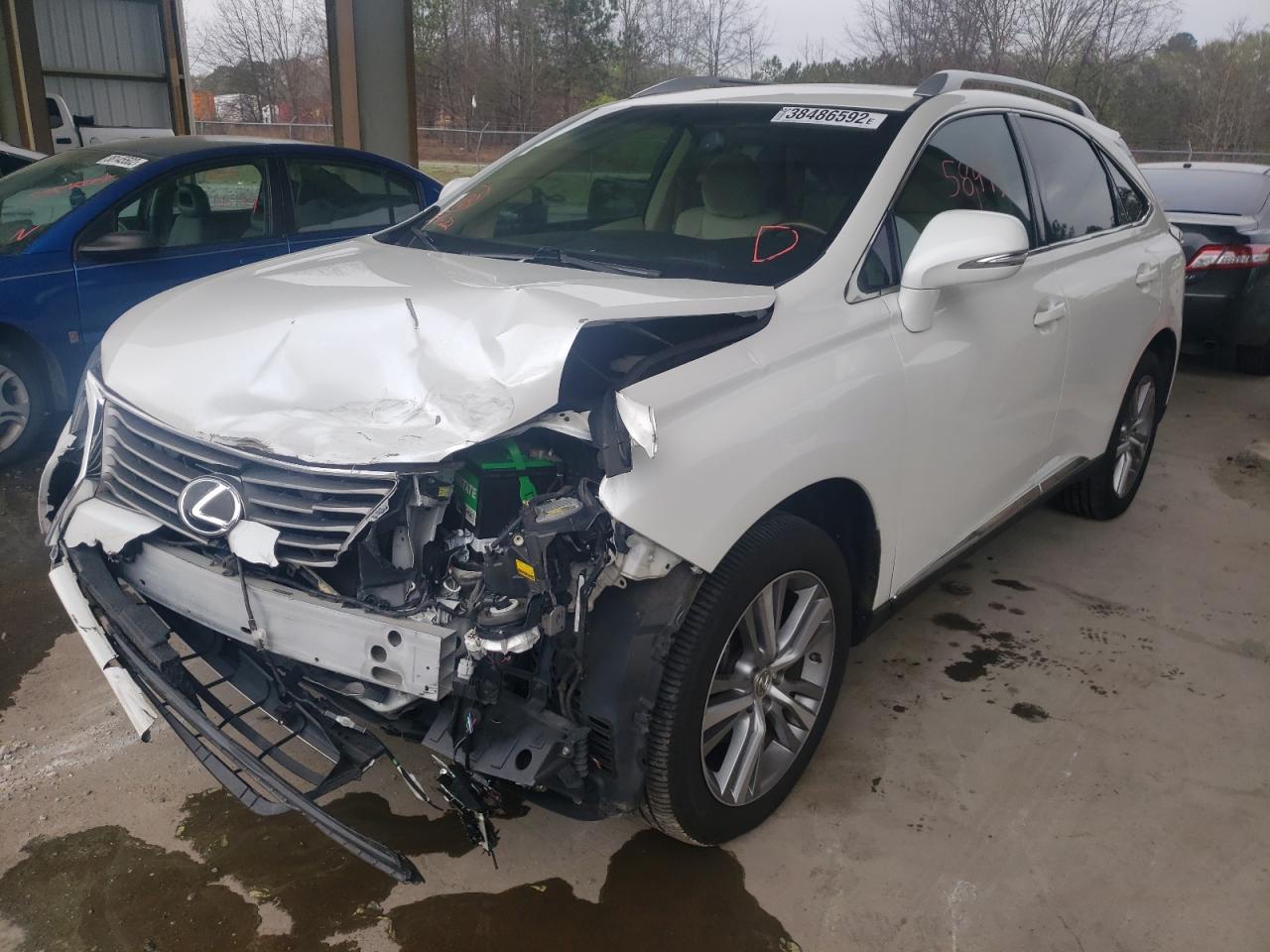 Photo 2 from auction – 2015 LEXUS RX 350 BAS with VIN 2T2BK1BA9FC317140